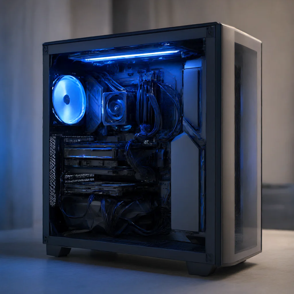 میز کار گیمینگ و فضای نصب Zotac RTX 3080 Trinity OC 10GB 320bit استوک درون کیس