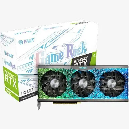 کارت گرافیک RTX 3080 PALIT GameRock 10GB استوک
