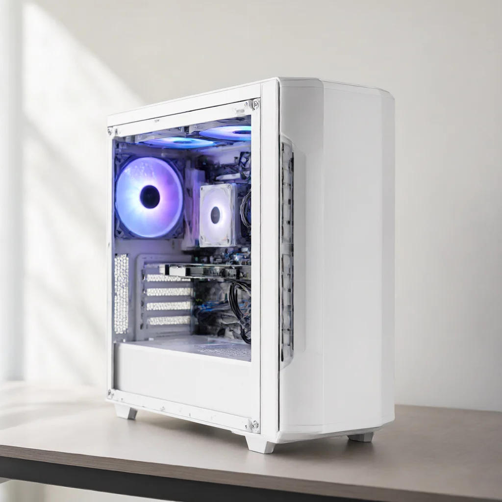 فضای داخلی کیس با تهویه منظم برای فن کیس ای دیتا ایکس پی جی مدل FAN CASE ADATA VENTO 120 ARGB FAN WHITE