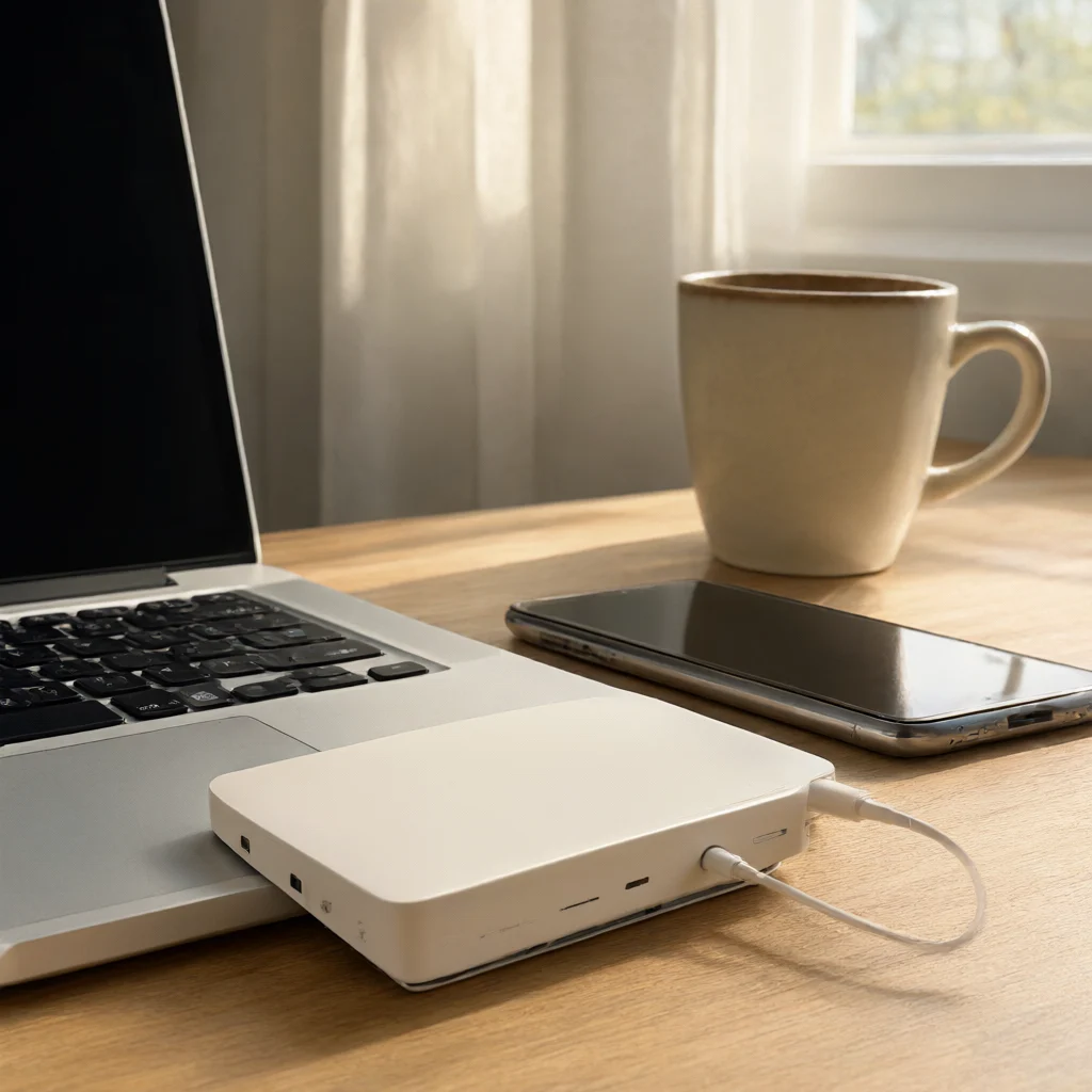 میز کار خانگی با اتصال مودم روتر4Gدی_لینک مدل M960 به تجهیزات دیجیتال