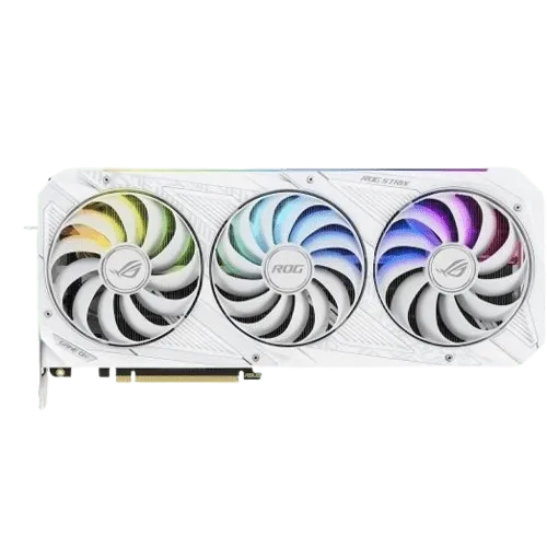 کارت گرافیک ایسوس راگ مدل Asus RTX 3090 Rog Strix 24GB OC White edition