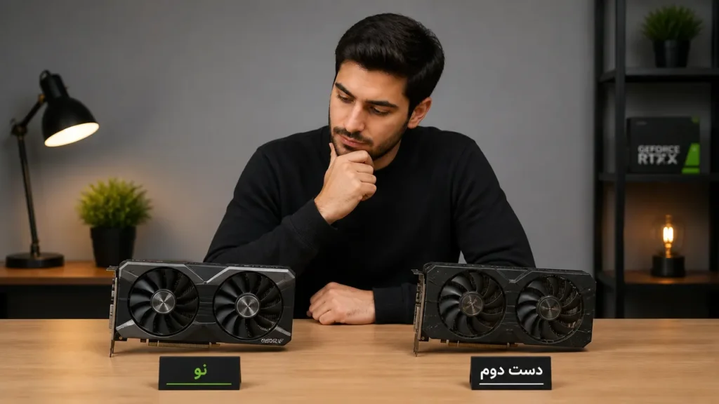 مقایسه کارت گرافیک نو و دست دوم