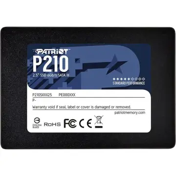 حافظه اس اس دی اینترنال پتریوت مدل P210 ظرفیت 256 گیگابایت