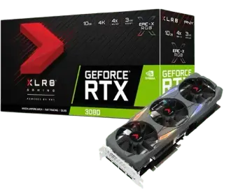 کارت گرافیک PNY GeForce RTX 3080 10GB XLR8 Gaming