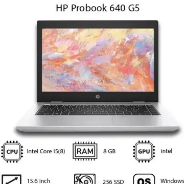 لپ تاپ استوک اچ پی HP ProBook 640 G5 – i5 8GB 256GBSSD intel