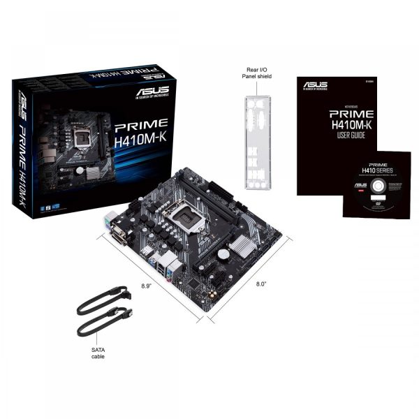 مادربرد ایسوس مدل PRIME H410M-K DDR4 - Image 3